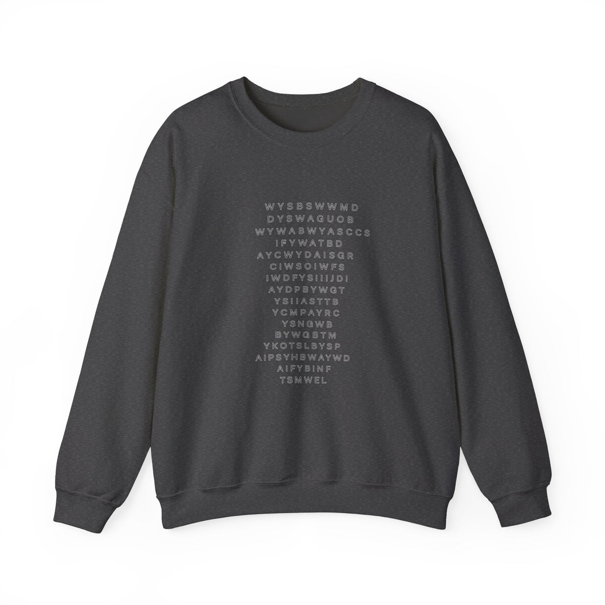 Black Eye Chart Sweatshirt