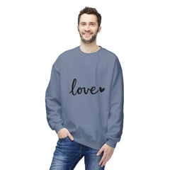 Love Script Crewneck Sweatshirt