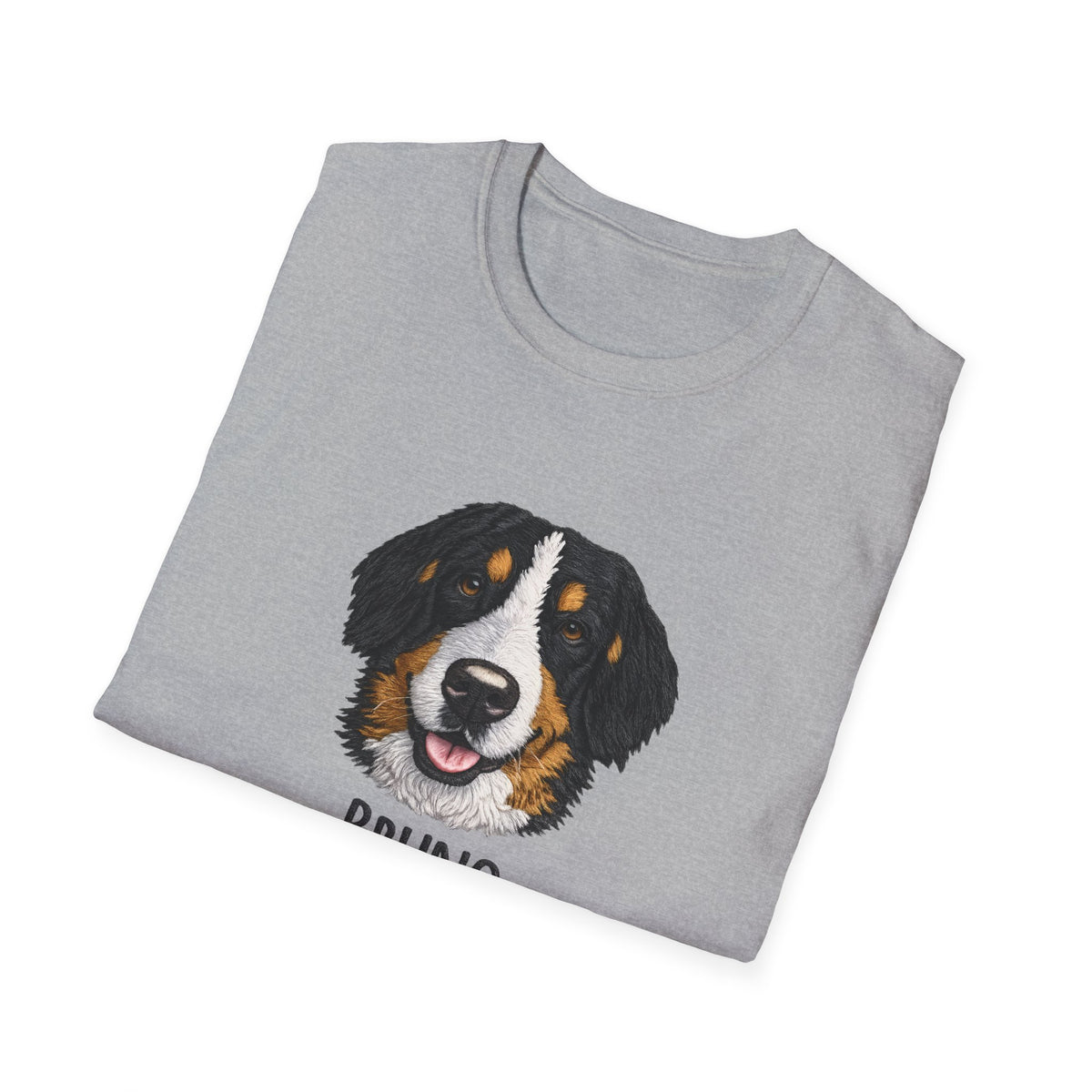 Bernese Mountain Dog Portrait T-Shirt