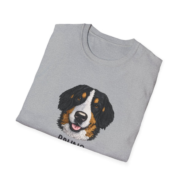 Bernese Mountain Dog Portrait T-Shirt