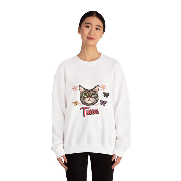 Tuna Cat Crewneck Sweatshirt