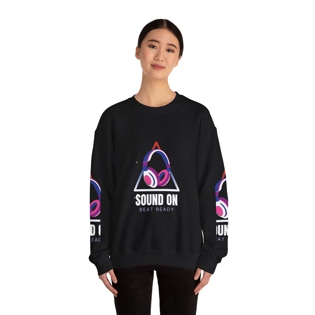 Headphones Crewneck Sweatshirt | Women