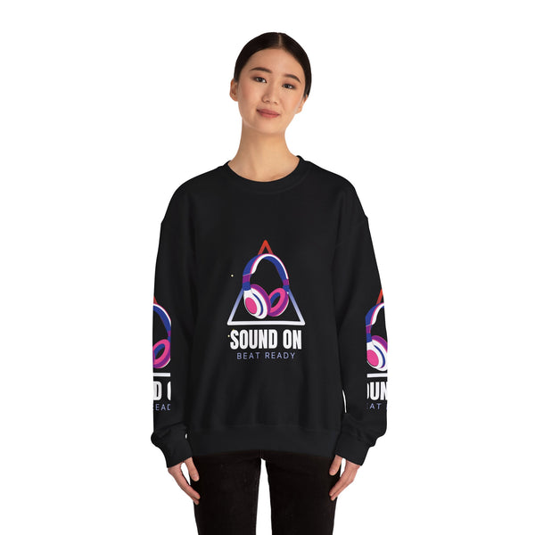 Headphones Crewneck Sweatshirt | Women