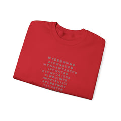 Black Eye Chart Sweatshirt