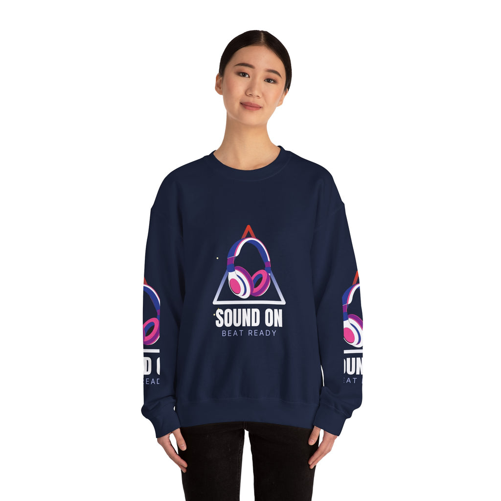 Headphones Crewneck Sweatshirt | Women