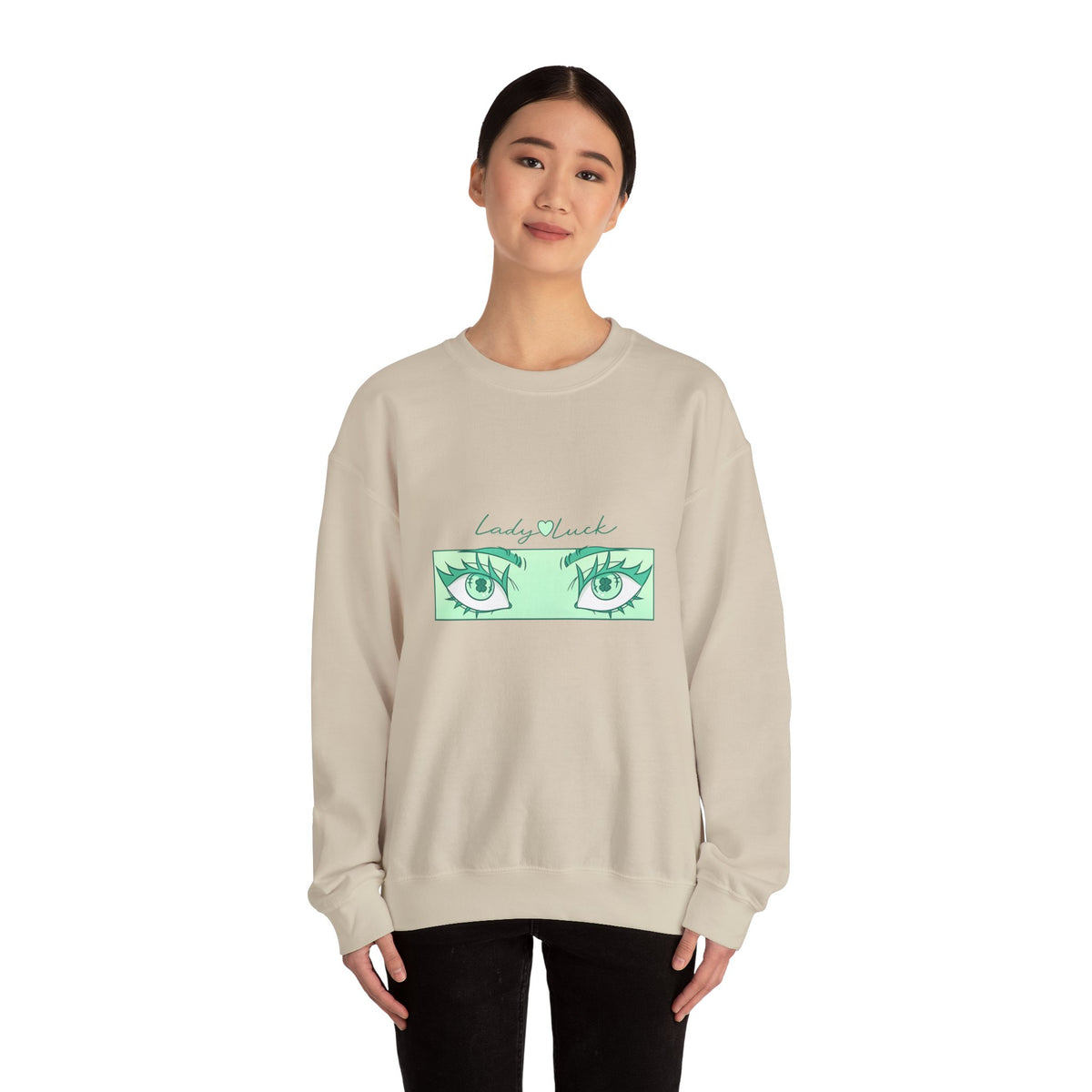 Lucky Eyes Crewneck Sweatshirt Main image