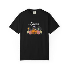 Halloween Pumpkin Floral "Love" T-Shirt