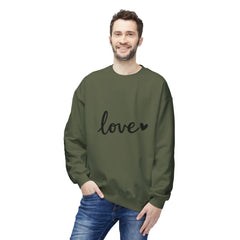 Love Script Crewneck Sweatshirt