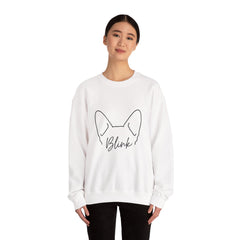 French Bulldog Ears "Blink" Crewneck Sweatshirt