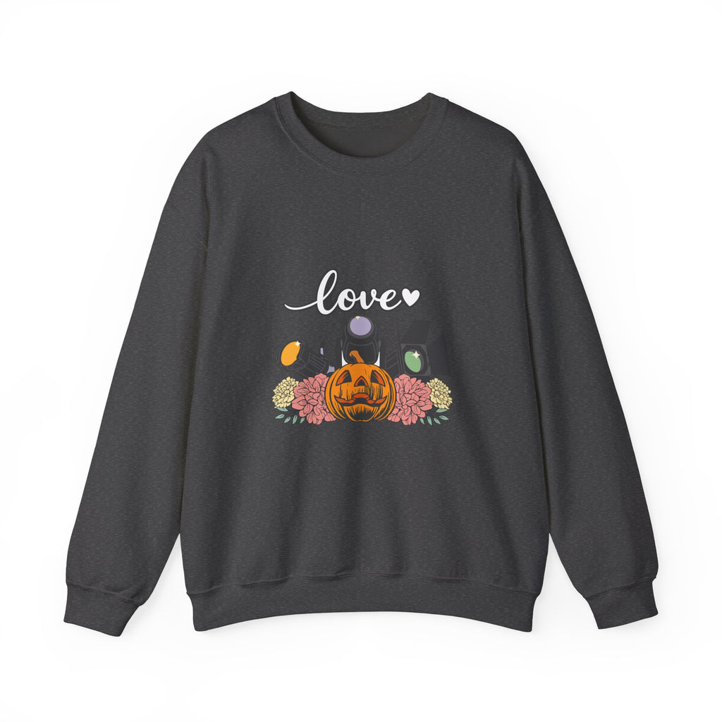 Halloween Jack-o'-Lantern Love Sweatshirt