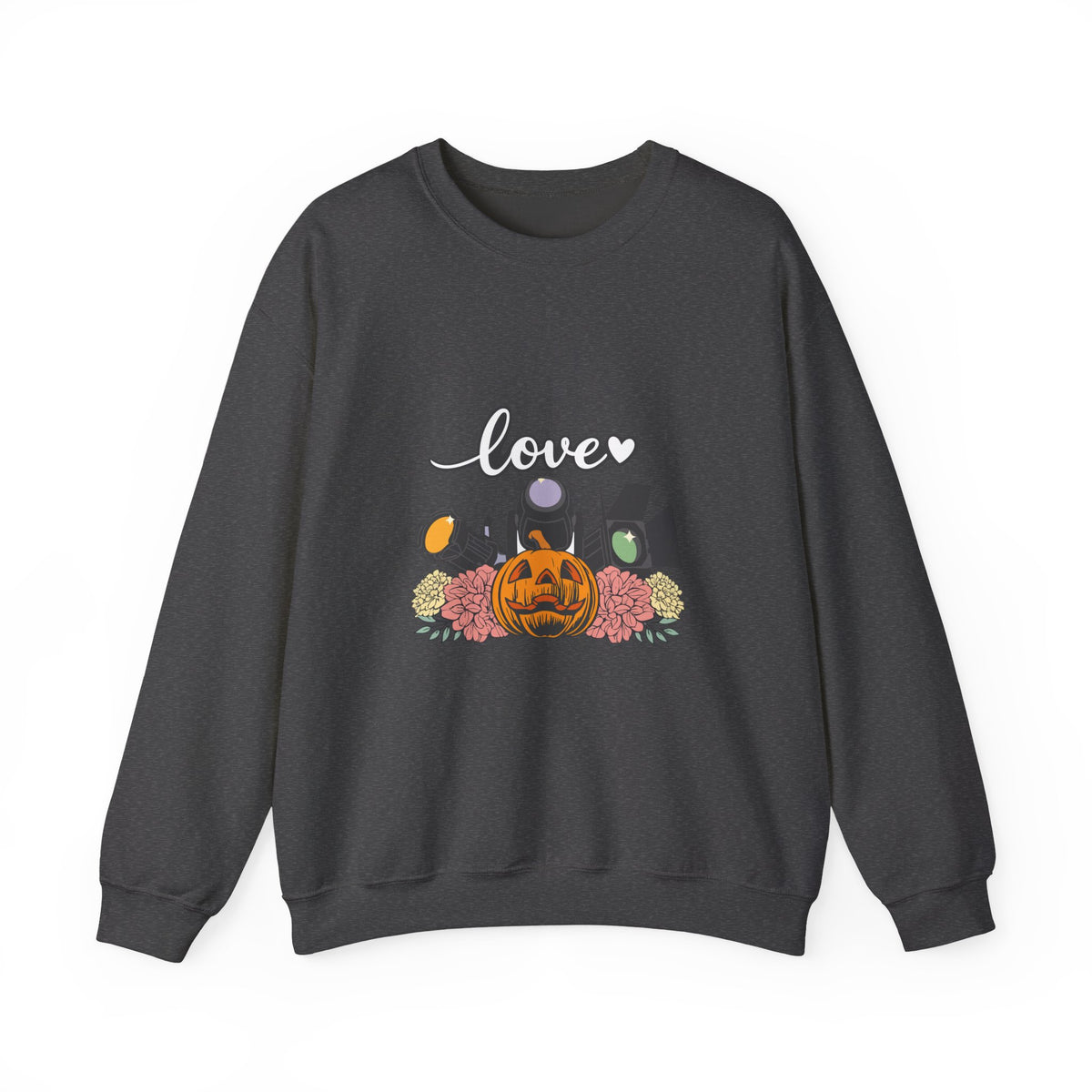Halloween Jack-o'-Lantern Love Sweatshirt
