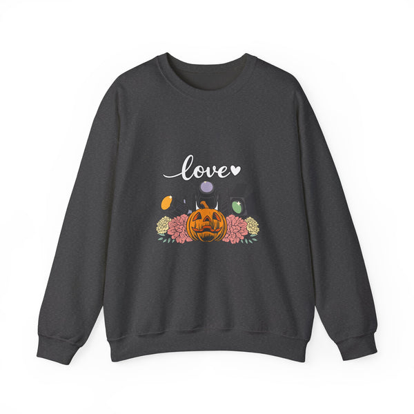 Halloween Jack-o'-Lantern Love Sweatshirt