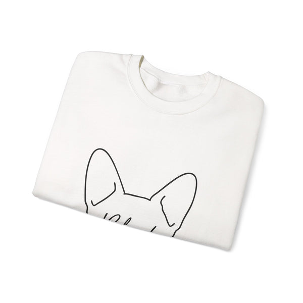 Blink French Bulldog Ears Crewneck Sweatshirt