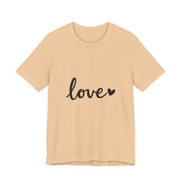 Love Script Tee