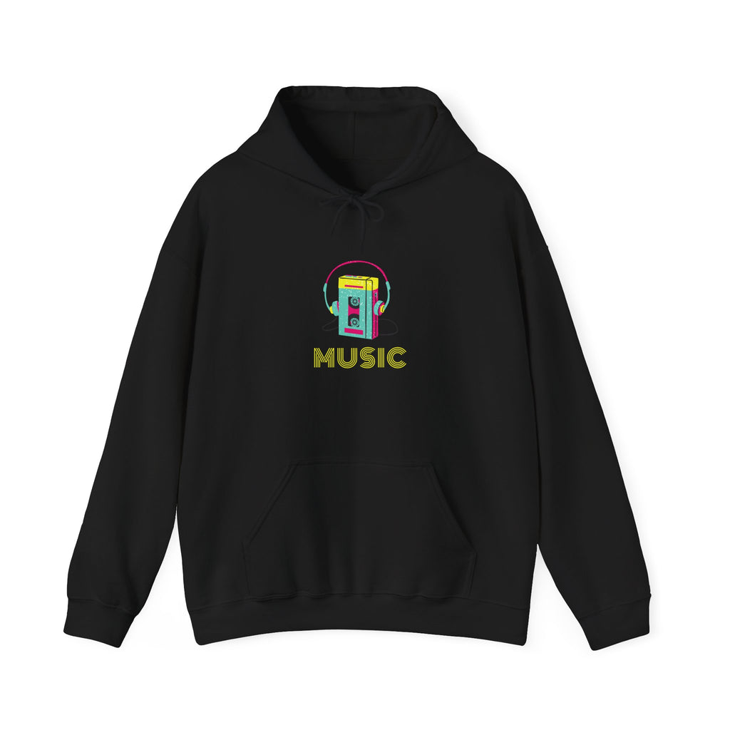 Retro Jukebox Music Hoodie