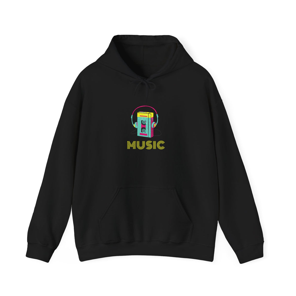 Retro Jukebox Music Hoodie