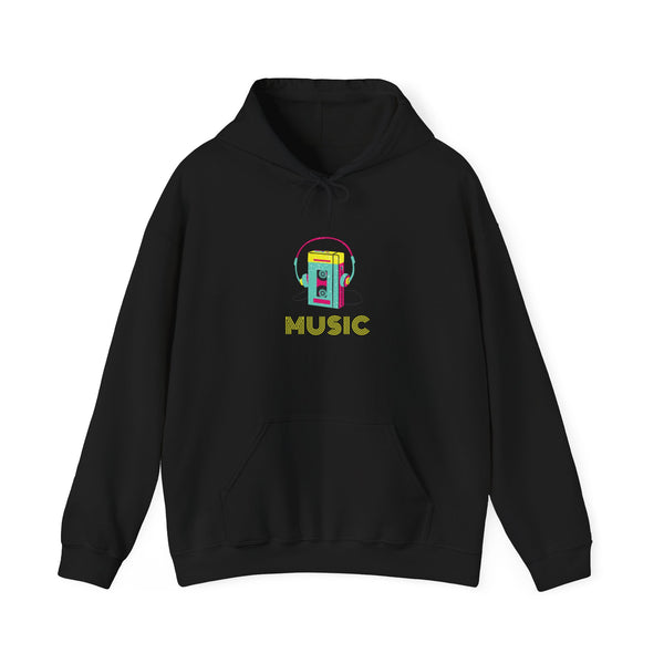 Retro Jukebox Music Hoodie