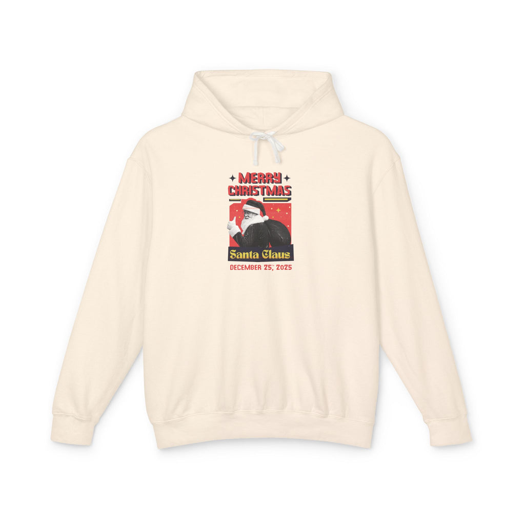 Christmas Santa Claus Vintage Poster Hoodie