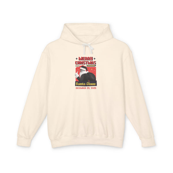 Christmas Santa Claus Vintage Poster Hoodie