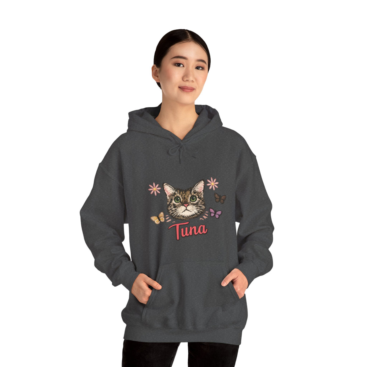 Cat Face 'Tuna' Hoodie