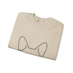 French Bulldog Ears "Blink" Crewneck Sweatshirt