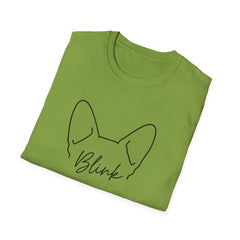 Cat Ears 'Blink' Graphic T‑Shirt