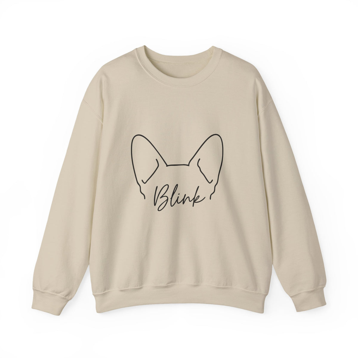French Bulldog Ears "Blink" Crewneck Sweatshirt