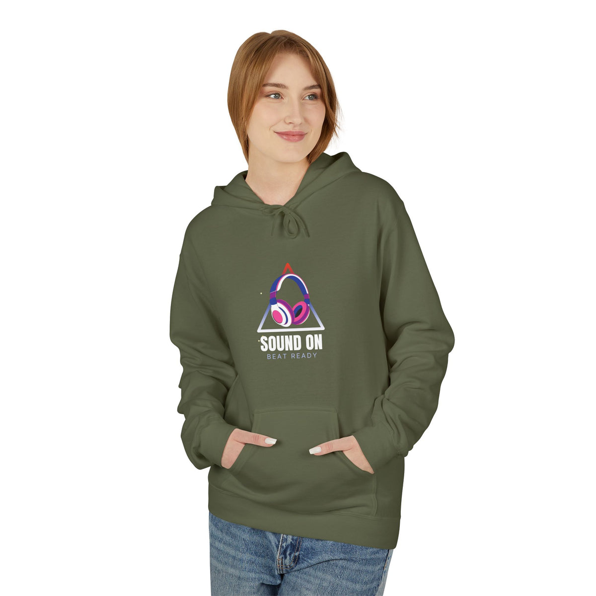 Hoodie Abstract Colorful Penguin Graphic Pullover | Women