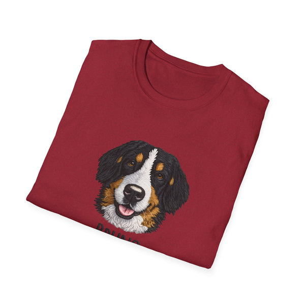 Bernese Mountain Dog Portrait T-Shirt