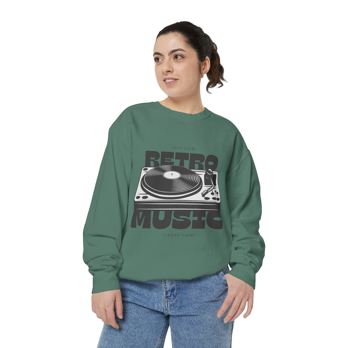 Retro Music Sweatshirt | Women