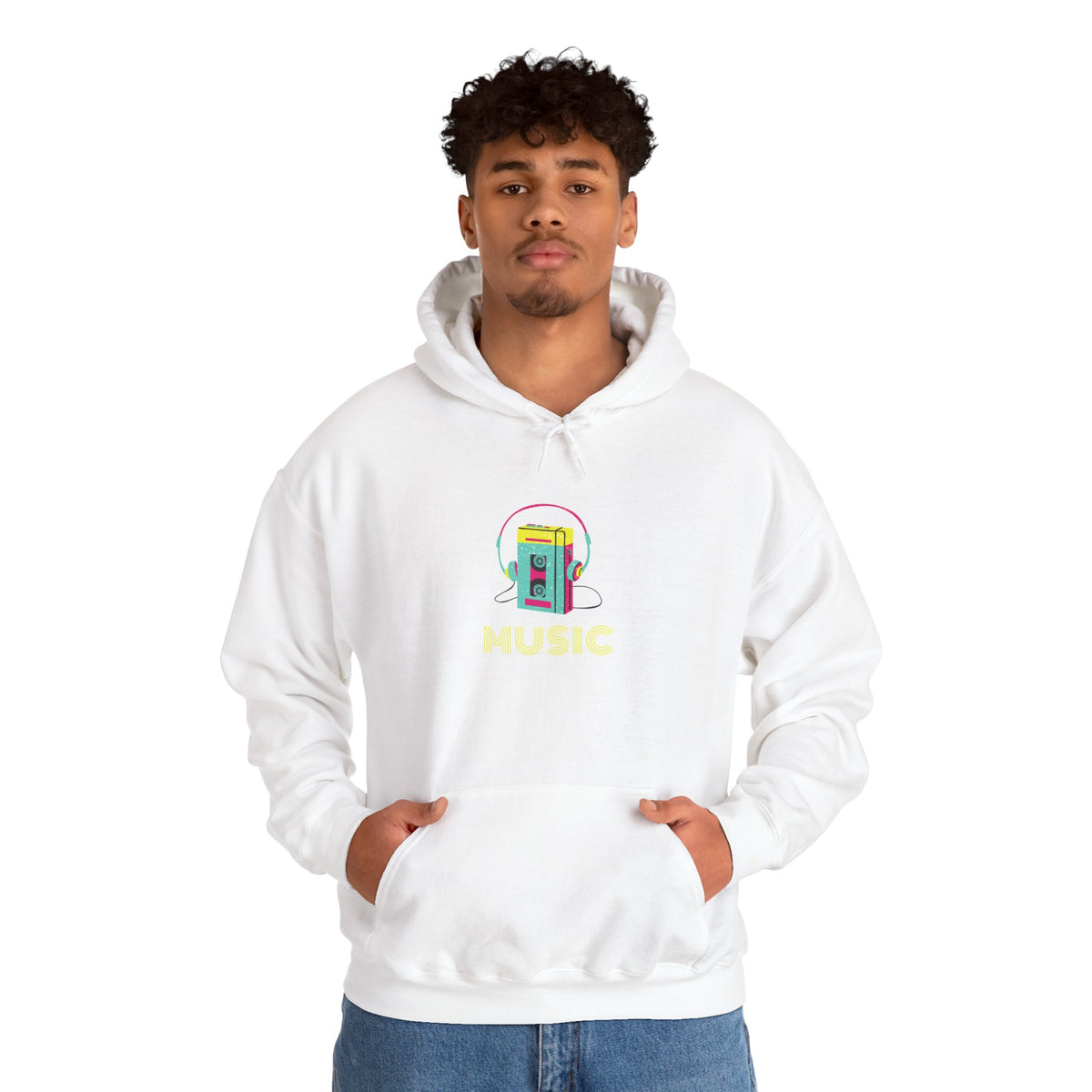 Retro Jukebox Music Hoodie Main image