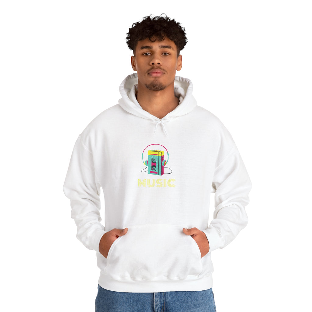 Retro Jukebox Music Hoodie