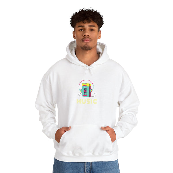 Retro Jukebox Music Hoodie
