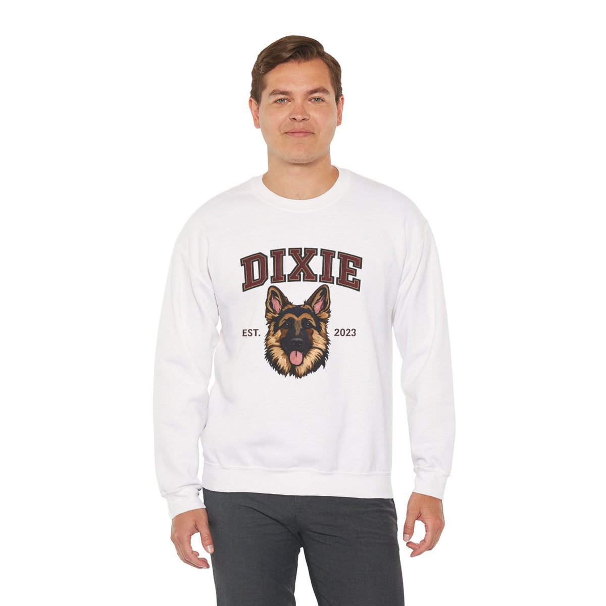 Dixie German Shepherd Crewneck Sweatshirt Main image