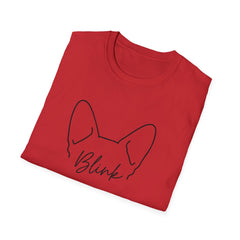Cat Ears 'Blink' Graphic T‑Shirt