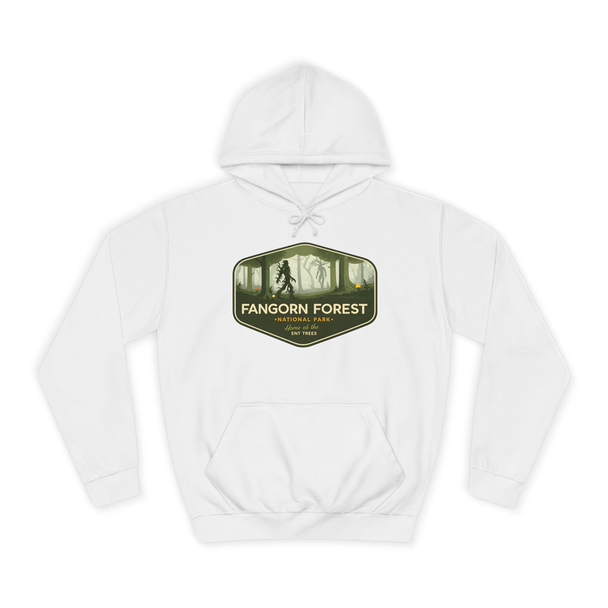Hoodie - Fangorn Forest Vintage Camp Graphic Hoodie