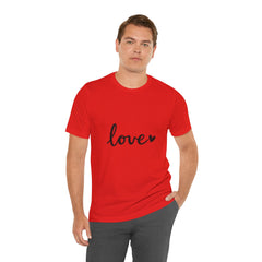 Love Script Tee