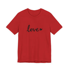 Love Script Tee