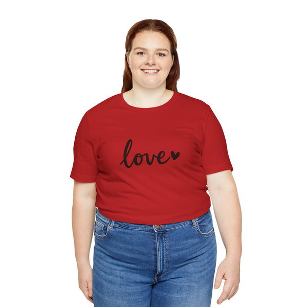 Love Script Tee