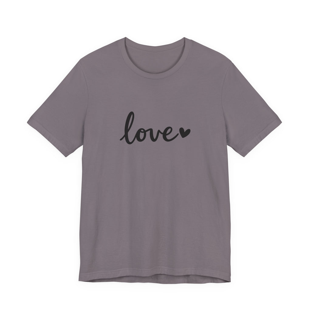 Love Script Tee