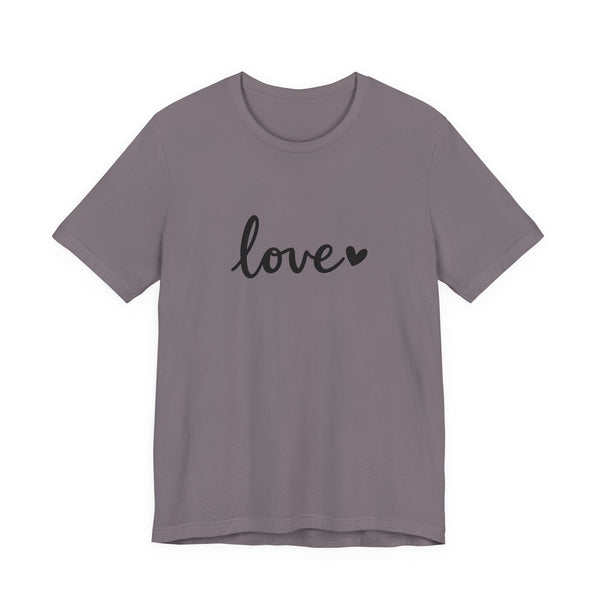 Love Script Tee