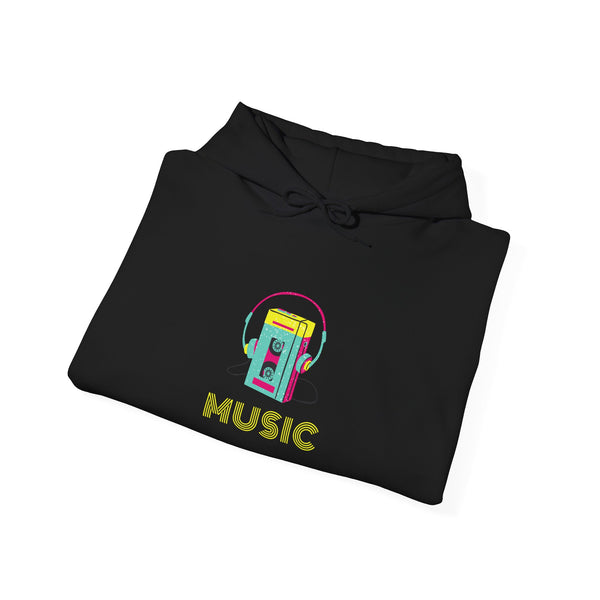 Retro Jukebox Music Hoodie
