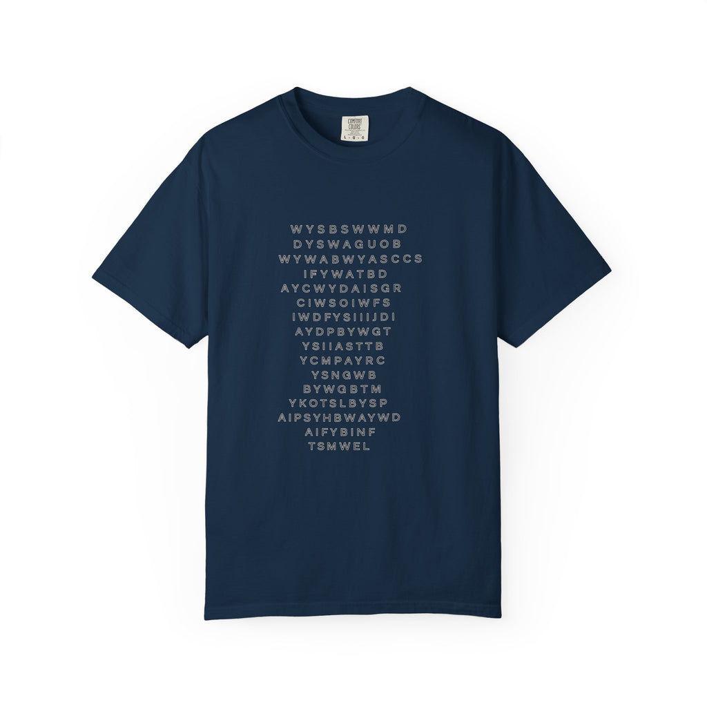 Word Puzzle Tee