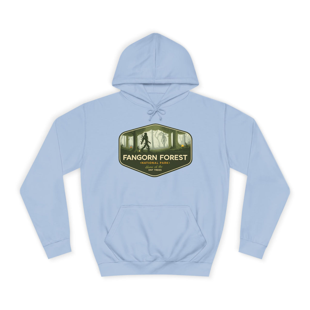 Hoodie - Fangorn Forest Vintage Camp Graphic Hoodie