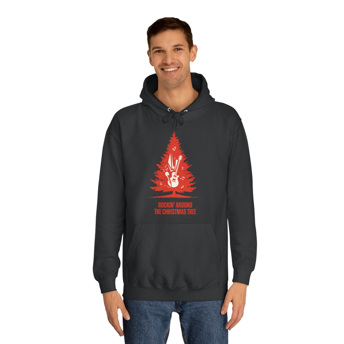 Christmas Tree Bunny Hoodie