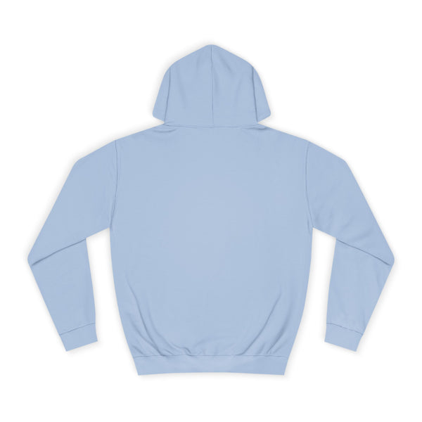 College Hoodie - Colorful Llama 'Dream On' Graphic Pullover