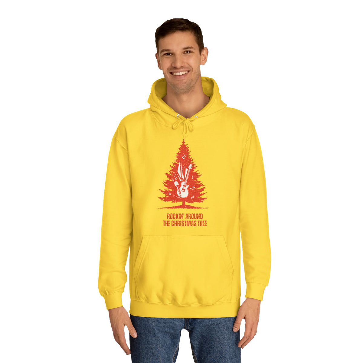 Christmas Tree Bunny Hoodie