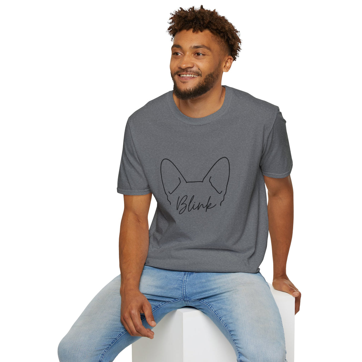 Blink French Bulldog Ears T-Shirt