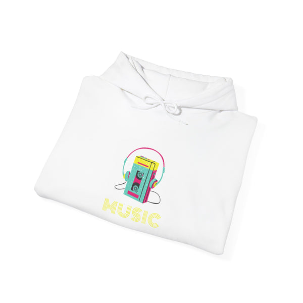 Retro Jukebox Music Hoodie
