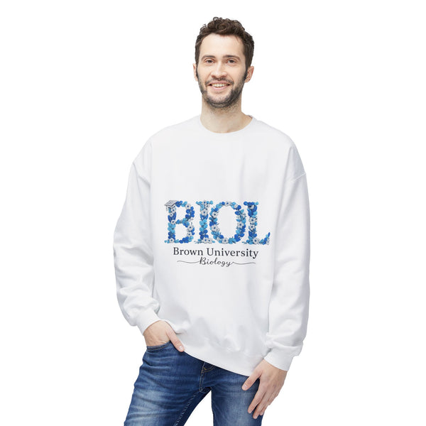 Biology Floral 'BIOL' Crewneck Sweatshirt